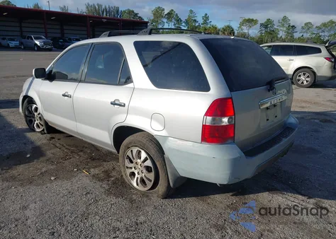 2003 Acura Mdx from USA, damaged, VIN 2HNYD18683H502822
